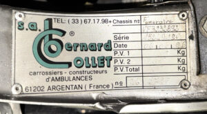 plaque bernard collet