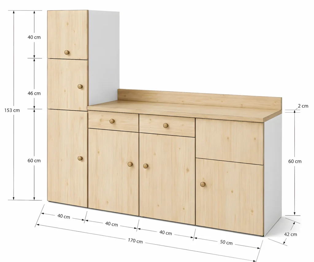 kitchenette 3D color